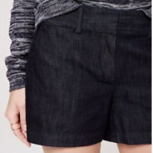 Ann Taylor LOFT Riviera Shorts dark blue Jeans